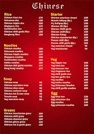 Sky House Food Court menu 3