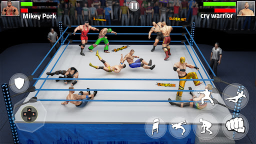 Screenshot Tag Team Wrestling Game