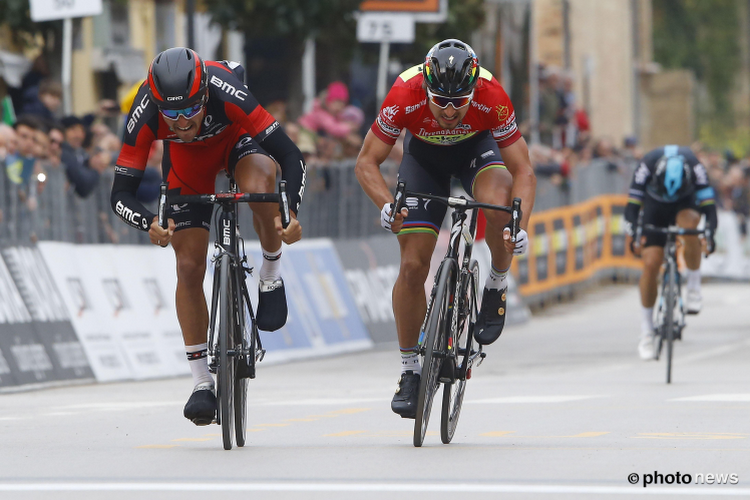 Wereldkampioen Sagan vloerde Van Avermaet, maar in de onderlinge duels is onze landgenoot de meester!