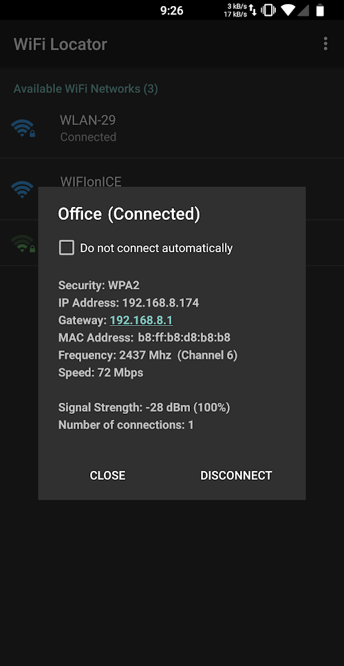 Screenshot 2 WiFi Locator 1.952 APK PAID