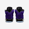 air jordan 5 purple grape