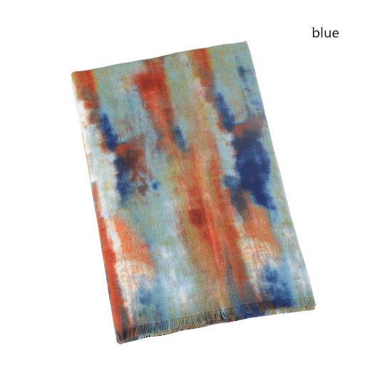 Title 9, Cashmere graffiti wall scarf