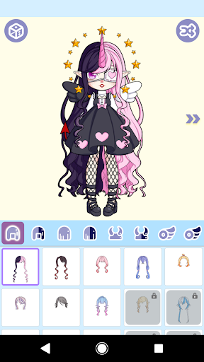 Screenshot Magical Girl Dress Up: Magical