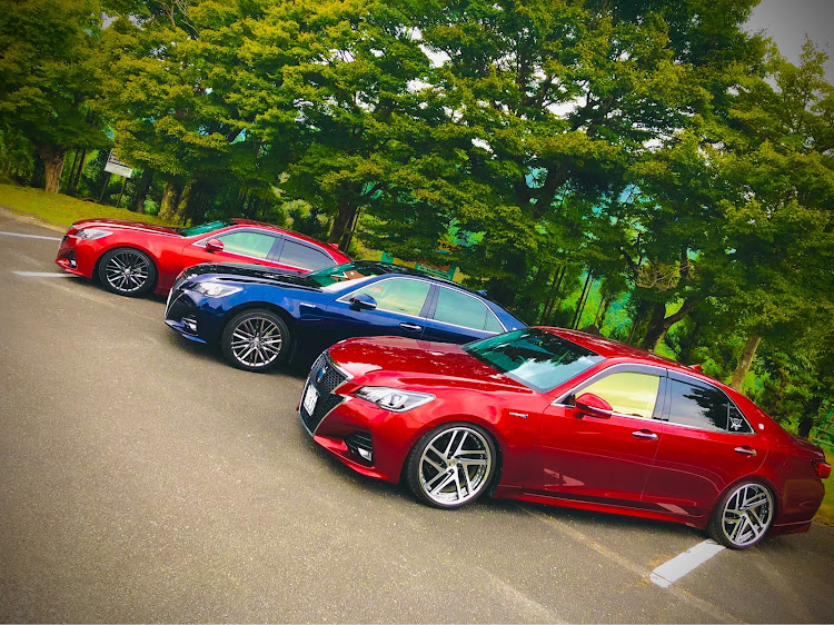 クラウンアスリートの京都MT・高雄パークウェイMT・王冠主催クラウンM T・お疲れ様でした・赤クラコラボに関するカスタム事例の投稿画像5枚目