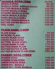 South Indian Cafe menu 5