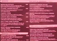 Ron's club menu 1