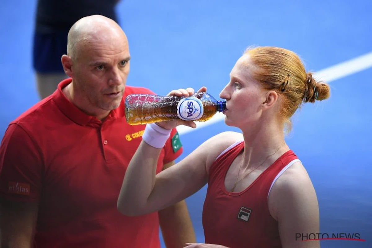 Johan Van Herck ontgoocheld na het verlies in de Billie Jean King Cup: "Frustrerend om tussen topsport en gezondheid te moeten schipperen"