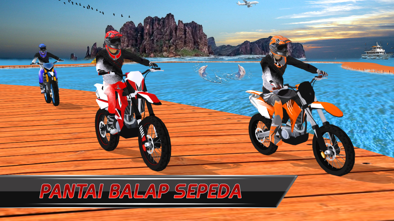 Pantai Sepeda Stunt Ride Apl Android Di Google Play