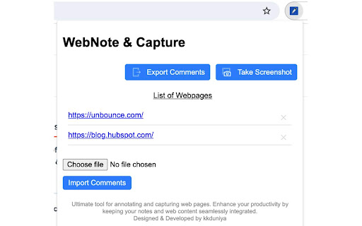 WebNote & Capture