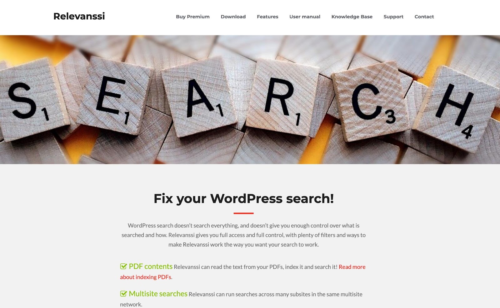 Best WordPress Search Plugin: Relavanssi