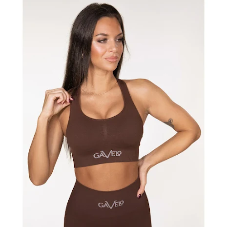 Gavelo Seamless Booster Chicory Coffee Sport-BH - l