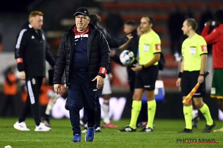 José Jeunechamps adresse un message aux supporters de Mouscron 