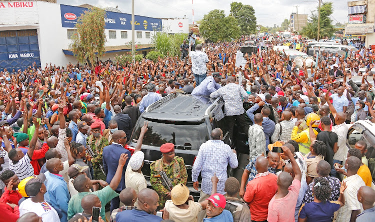 Deputy President William Ruto in Meru