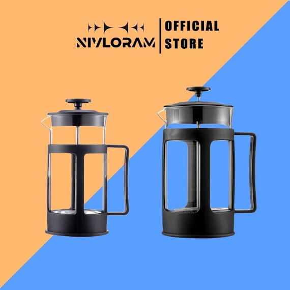 Bình Pha Cà Phê French Press 350Ml / 600Ml Bình Pha Cà Phê Tiêu Chuẩn Pháp, Thân Thủy Tinh