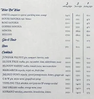 Perch Wine & Coffee Bar menu 1