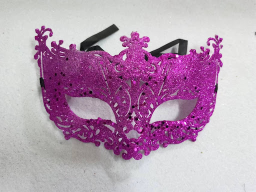 Title 4, Gold Powder Sexy Mask Prince Mask Womens Half ...