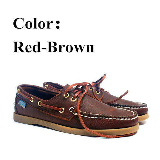 Title 10, Mens Retro Lace-up Leather Breathable Casual B...