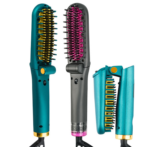 Title 5, Dual Purpose Negative Ion Electric Straight Hai...