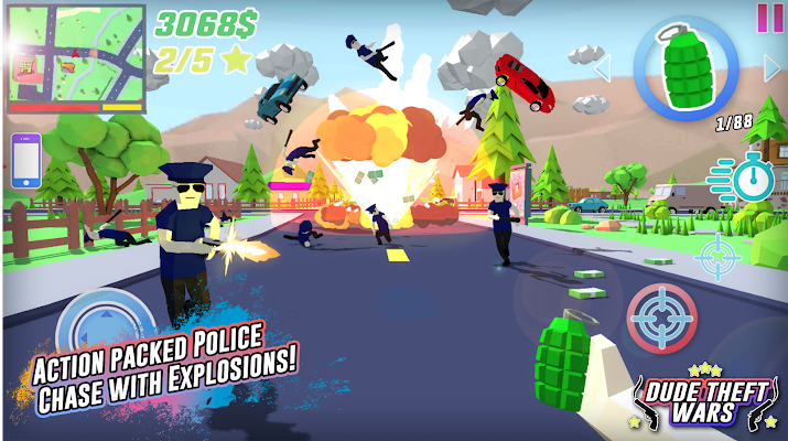 Dude Theft Wars Screenshot Image