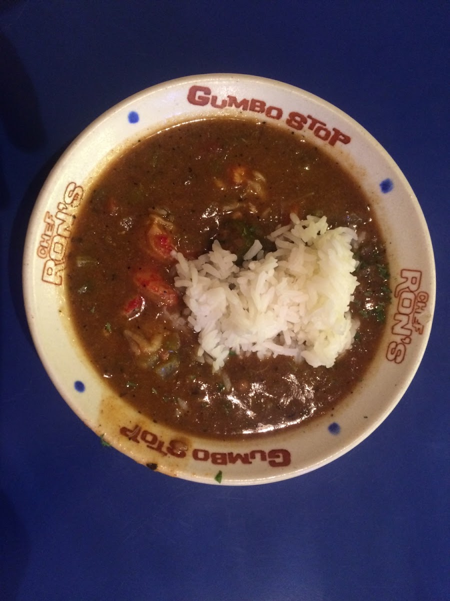 Gluten-Free at Chef Ron's Gumbo Stop & Pub