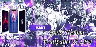 Download Baki Hanma Anime Portrait Wallpaper