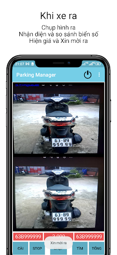 Screenshot AI LPR Parking + NFC - Cloud