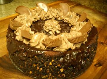 Ultimate Chocolate Peanut Butter Cheesecake