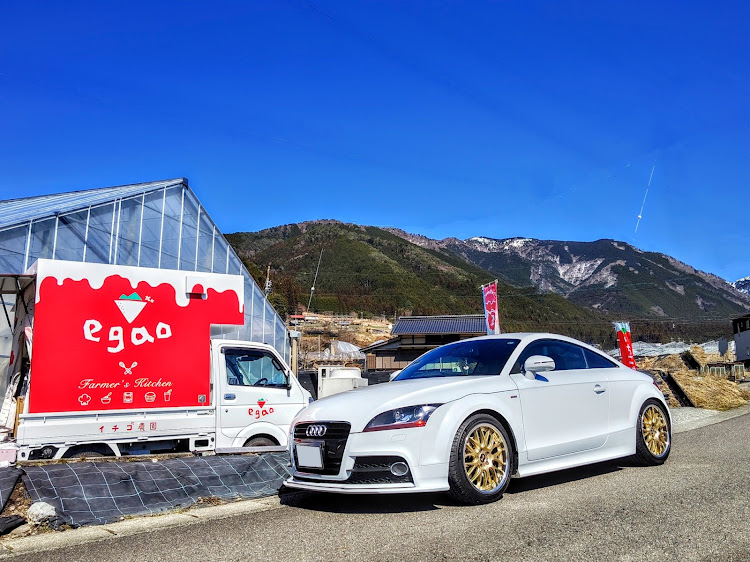 TTのTTクーペ・アウディのある風景・いちご狩りに関するカスタム事例の投稿画像6枚目
