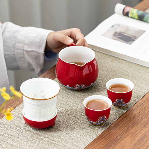 Title 9, Portable Travel Car Outdoor Ceramic Kung Fu Tea...