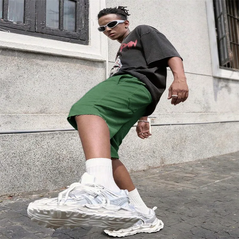 Title 11, Pantaloni Lunghi Medi Uomo Plus Size Street Hip...