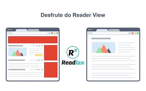 Readlax: Visualização do leitor com destaque de frase