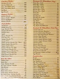 Lalit Bhel Puri menu 2