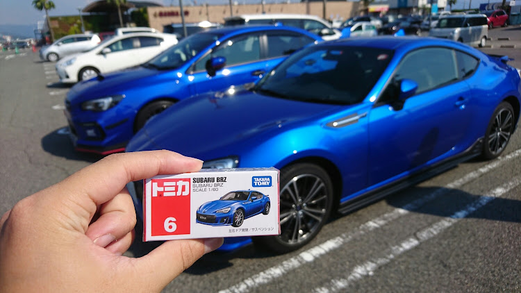 WRX STIのBRZ・納車・スバリスト・インパクトブルー・休日ドライブに関するカスタム事例の投稿画像5枚目