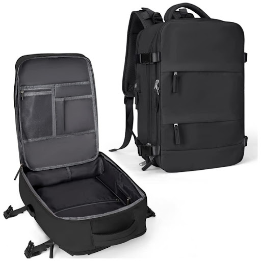 Title 3, Large Capacity Travel Backpack Portable Luggage...