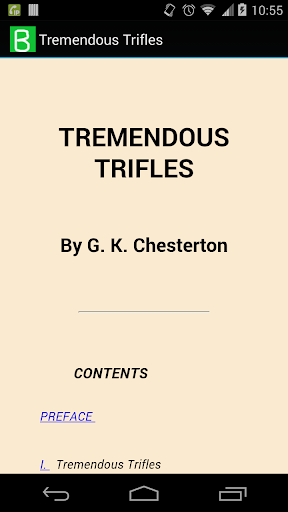 Tremendous Trifles