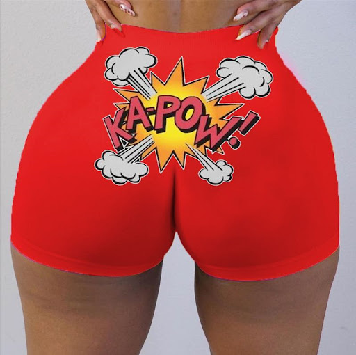 Title 4, Explosive print shorts for bold style. Enjoy co...