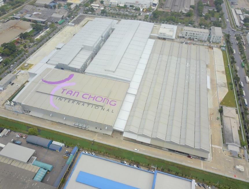 Aerial views of Tan Chong Subaru Automotive (Thailand)