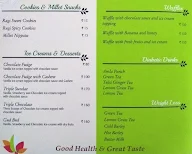 Cafe Natural menu 2