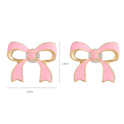 Title 7, Christmas Series Love Butterfly Enamel Earrings...