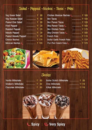 Andhra Spicy Eats menu 