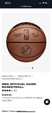 Bóng Rổ Wilson Nba (Trái Bóng Rổ Số 1 Thế Giới) - Size 7