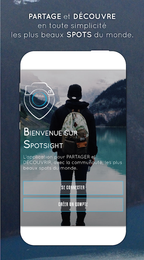 Android application Spotsight Community screenshort