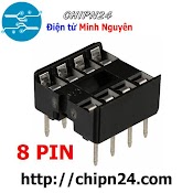 [5 Cái] (Kg1) Đế Ic 8P (Dip8) (Đế Cắm Ic 8 Chân)