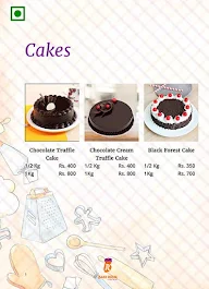 Bake Room menu 4