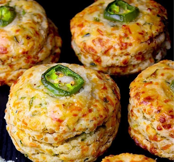 Jalapeno Cheddar Scones