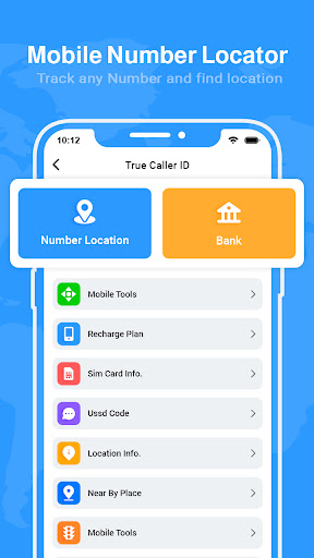 Screenshot Mobile Number Locator Tracker