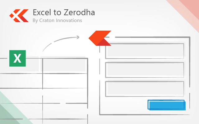 Excel to Zerodha