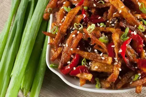 Honey Chilli Potato Dry