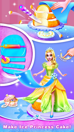 Ice Princess Comfy Cake Baking Salon For Girls Apk Download For Android Apk Mod