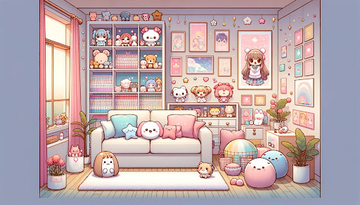 Screenshot Kawaii Puzzle: Unpacking Decor